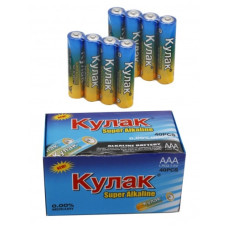 батарейка Кулак LR03 1х4 кор.  (40/1000)