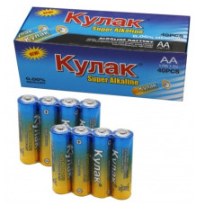 батарейка Кулак LR6 1х4 кор.  (40/1000)