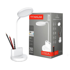 лампа настільна Titanum LED, акум., 6W, 2700-6000К, 220V  TLTF-011W