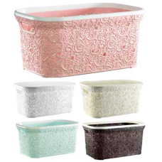 кошик для білизни Мереживо 47л. без кришки  323  (10)