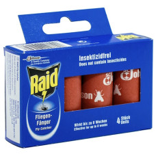 липка стрічка від мух Raid набір 4шт. в кор.  (1/24)