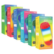 колонка портативна Borofone Crazy sound colorful luminous BT speaker  BR25