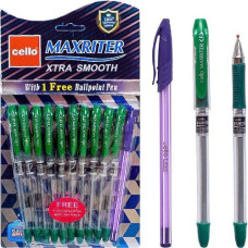 ручка Cello Maxriter масл. зелена  (10/100/600/2400)