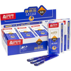 ручка GP-3281 "пиши-витирай" гелева синя 0,5мм.  (12/144/2304)