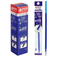 стрижень GR-402-BL "пиши-витирай" синій 0,5мм.  (20/240/5760)