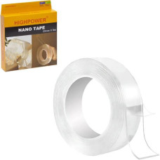 стрічка клейка Nano Tape двостороння прозора 3,0см.х5м.  530/117970  (1/120)