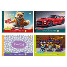 альбом  Апельсин на скобі 12арк./120гр. з перфорацією  АП-0302  (36)