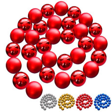 гирлянда из елочных шариков 6см. 32шт.  84393  (24)