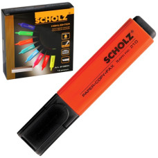 текст-маркер Scholz  210  1-5мм. помаранчевий  (10/600)
