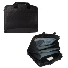 портфель Scholz на 12 від. В4 на блискавці комбінований  5076  (10)