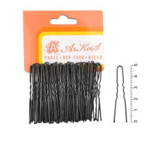 шпилька чорна середня 5см., ціна за упак. - 64шт.  АВ 3315-1 (004237)  (64)