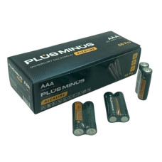 батарейка Plus Minus LR 03  1x2 в кор.  (60/1200/2400)