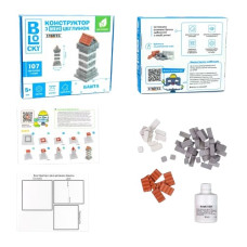 конструктор з міні-цеглинок Blocky "Башта" в кор. 14,5х12х4см. Strateg  31022  (20)