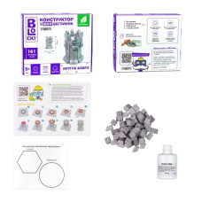конструктор з міні-цеглинок Blocky "Кругла башта" в кор. 14,5х12х4см. Strateg  31024  (20)