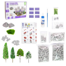 конструктор з міні-цеглинок Blocky "Лицарський замок" в кор. 35,5х27х7см. Strateg  31005  (6)