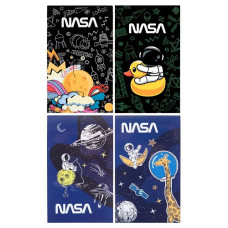 блокнот-планшет Kite клеєний, карт. обкл.. А6/50арк., без лін.  NS23-195  (1/12)