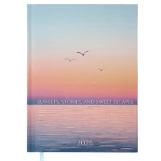 щоденник Buromax MIRACLE блакитний, датований на 2026 рік, А5  ВМ.2179-14