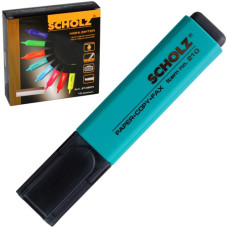текст-маркер Scholz  210  1-5мм. блакитний  (10/600)
