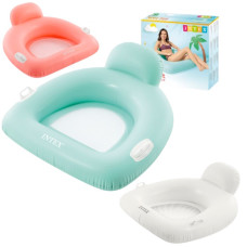 крісло надувне 114х107см., навантаж. до 100кг., дно-сітка, 2 повітр. камери, в кор.  56801  (6)