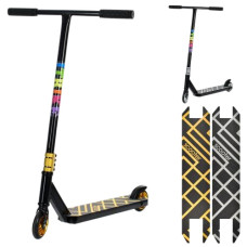 самокат трюковий алюм.+сталь, 2 кол. ПУ 100мм., кермо 86/51см., підн. 52/37-11см. SR 2-075-1  (4)