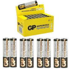 батарейка GP Supercell R 03 сіра  1x 2 в кор.  (40/200/1000)