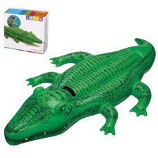 плотик Крокодил 168х86см. з ручкою, до 40кг., рем. компл., в кор. 20х19х5,5см.  58546  (12)