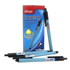 ручка Beifa KB166000 автом. кульк., трикутний корпус, синя 0,7мм.  (12/144/1728)