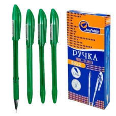 ручка J.Otten 5022 "Easy Office" кулькова масл. зелена  (12/144/1728)