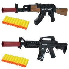 автомат 28см., 10 м`яких куль-присосок, в кул. 33х13х3см.  В3-4  (144)