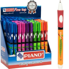 ручка Piano РТ-251 кульк. масл. для розвитку каліграфії (ПРАВА) синя  (50/2400)