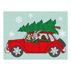 картина за номер. Ідейка 30х40см. "Bugs & Daffy"  КНО6861