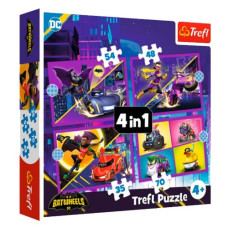 пазли Trefl "4 в 1" Знайомство з Бетменом  34658