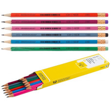 олівець чорнографітний K-I-N 1380  Astra з гумкою  (12/144/2880)