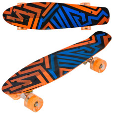 скейт Best Board дошка 55см., кол. PU 6см., світло  F 7620  (8)