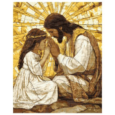 картина за номер. Ідейка 40х50см. "Світло в тобі"  КНО8534