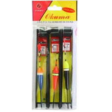 набір поплавців з волосінню, грузилами та гачками 3шт./наб.  SF24271  (1000)