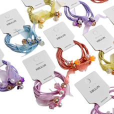 набір гумок для волосся 2шт.  WW02503  (20)