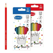 олівці кольор. Acmeliae 9403-12 12кол., шестигр., карт. упак., заточ.  (12/144)
