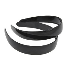 обруч для волосся глянцевий пластиковий шир. 2,5см.  В 77-99О-1А-21 (023608)  (12)