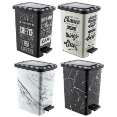 відро для сміття з малюнком 8л.  OZER-S-121