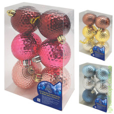 кульки ялинкові в кор. 6м. 6шт. 9463  (6/432)