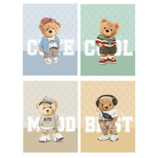 зошит А5 80арк. УФ-лак, лінія  А5-080-5242L  (80)