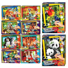 набір д/творч. Danko toys "Картина за номерами" велика  KN-01-01  (20)