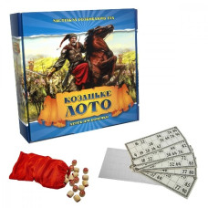 лото з дерев`яними бочонками "Козацьке" в кор. 26х26,5х8см. Strateg  341  (5)