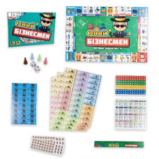 настільна економічна гра "Юний бізнесмен" в кор. Strateg  30341  (20)