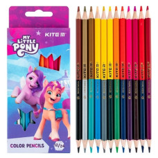 олівці кольор. Kite LP двосторонні 12шт./24кол.  LP24-054  (12/240)