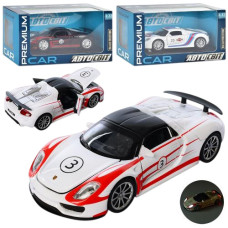 машинка Автосвіт мет. інерц. 14,5см., звук, світло, відч. двері, в кор. 18х10х9см.  АР-1742  (24)