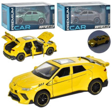 машинка Автосвіт мет. інерц. 16см., звук, світло, відч. двері, в кор. 20х10х9см.  АР-1754  (24)