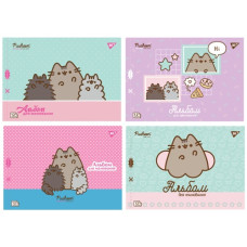 альбом YES на скобі 12арк./100гр., з перфорацією "Pusheen"  130588  (8/192)