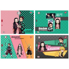 альбом YES на скобі 20арк./100гр., з перфорацією "Demon Slayer"  130586  (4/128)